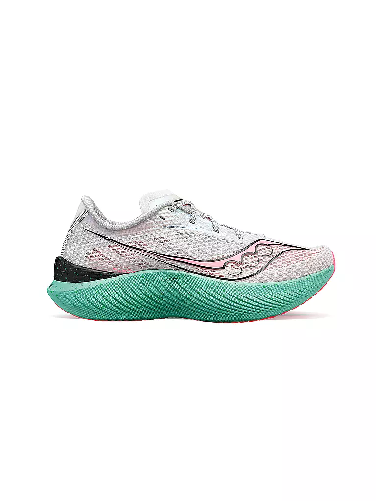 SAUCONY Damen Wettkampf Laufschuhe Endorphin Pro 3 grau